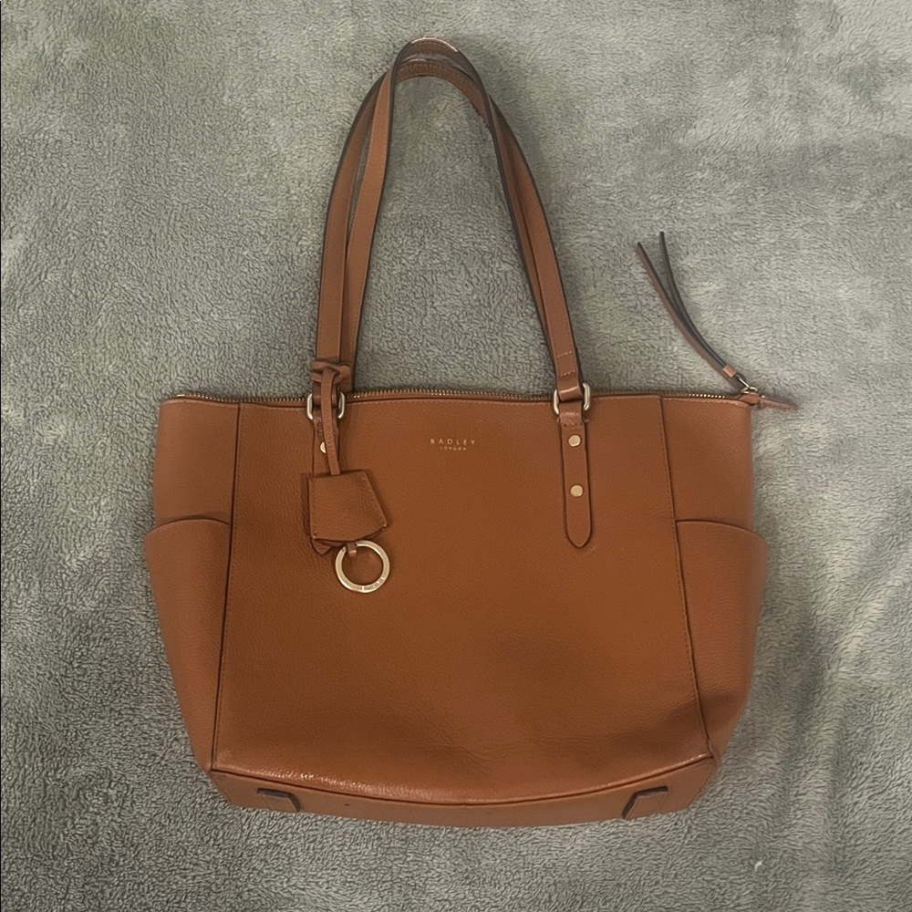 Radley London Tan Leather Tote Bag